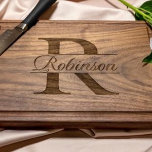 Personalized Cutting Board - Custom Gift for Weddings & Anniversaries