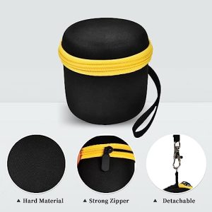 Hard Case for Microtouch & Similar Titanium Head Shavers