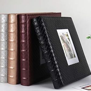 Black 600-Photo Album 4×6: Big Capacity for Memories