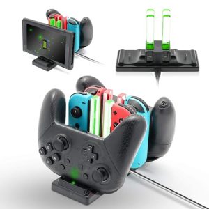 6 in 1 Controller Charger Dock for Nintendo Switch