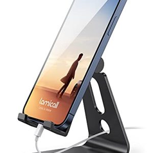 Lamicall Adjustable Phone Stand: Versatile Desk Holder