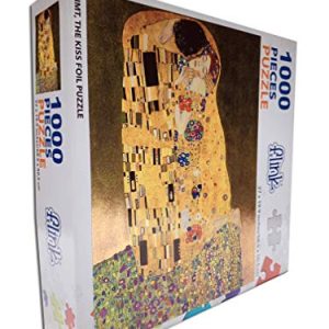 Klimt’s The Kiss Foil 1000-Piece Puzzle