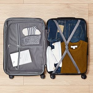 Amazon Basics Expandable Hardside Carry-On Luggage: Stylish and Functional Travel Essential