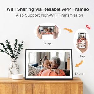 15.6 Inch Frameo Digital Picture Frame – WiFi & IPS HD