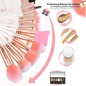 DUAIU Professional Makeup Brushes Set 16PCS