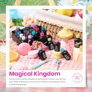 Cat Eye Gel Nail Polish Set – 20 Colors