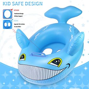 24″ 3 Pack Pool Inflatable Floats for Kids – Fun Animal Swim Rings