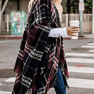 VIMPUNEC Women’s Boho Poncho: Stylish Pashmina Cape Gift