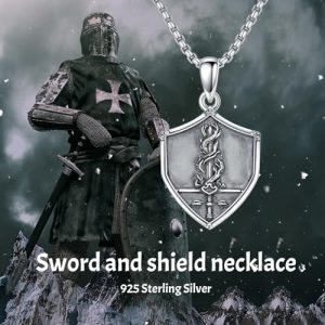 PELOVNY Sword and Shield Necklace
