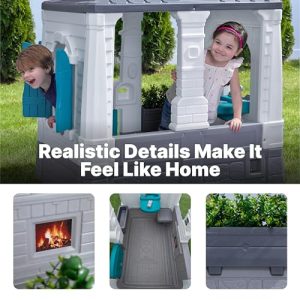 Step2 Neat & Tidy Cottage Kids Playhouse – Indoor/Outdoor