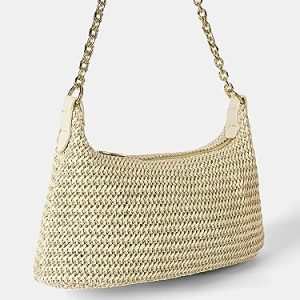 Verdusa Straw Woven Shoulder Bag