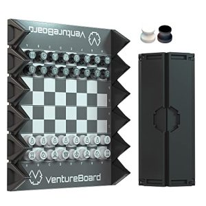 Portable Magnetic Chess Set: Fun Travel Game