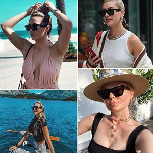 mosanana Square Cat Eye Sunglasses for Women