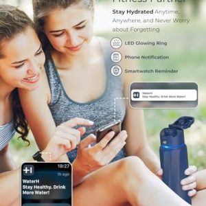WATERH BOOST Smart Water Bottle: Hydration Reminder Gift