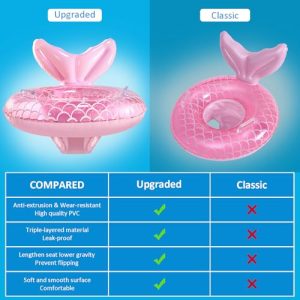 Baby Pool Float - Mermaid Swim Trainer for Infants