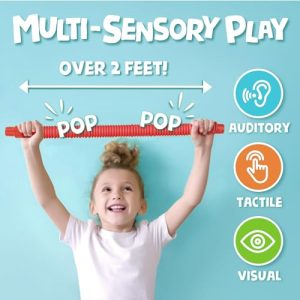 BUNMO Pop Tubes: Sensory and Imaginative Toddler Toys