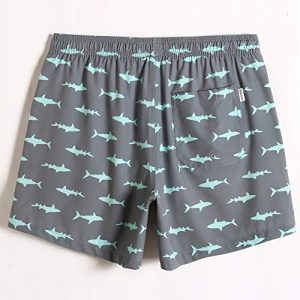maamgic Mens Vintage 4 Way Stretch Swim Trunks
