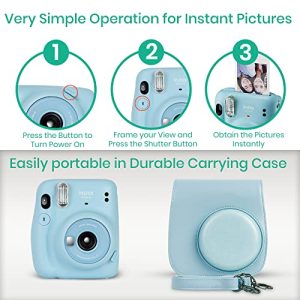 Fujifilm Instax Mini 11 Camera Bundle – Blush Pink