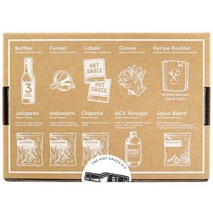 Deluxe Hot Sauce Making Kit: Gourmet DIY Gift