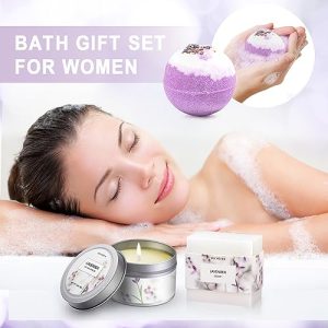 Lavender Spa Gift Set for Women – Birthday Edition