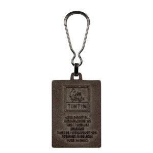 Tintin’s Adventures Metal Keyring