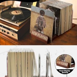 BS-VOG Now Playing Vinyl Record Stand