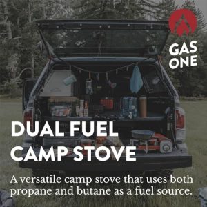 Gas One GS-3400P Dual Fuel Portable Camping Stove