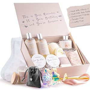 Luxury Birthday Spa Gift Basket – Elegant Pampering Set for Her