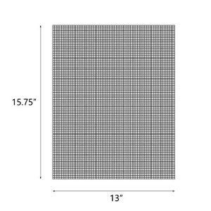 LOOCH BBQ Mesh Grill Mat Set of 5 - Heavy Duty