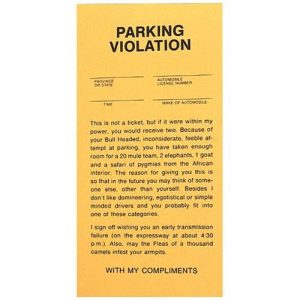 Fake Parking Tickets Prank Pad