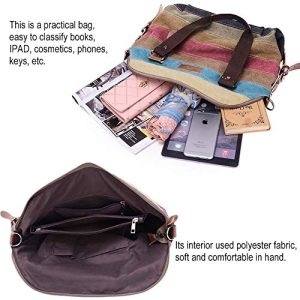 SNUG STAR Canvas Striped Handbag