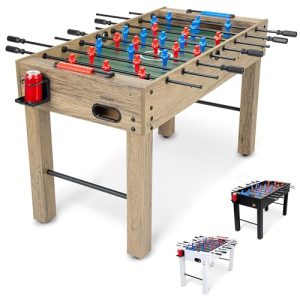 GoSports 48″ Oak Finish Foosball Table: Ultimate Game Room Fun