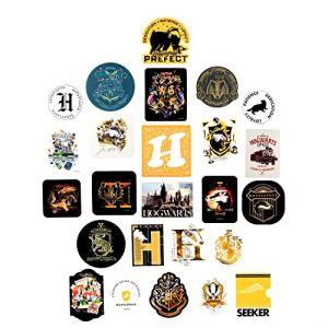 Harry Potter Hufflepuff Vinyl Stickers (60 Pack)