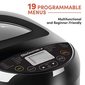 Elite Gourmet Programmable Bread Maker