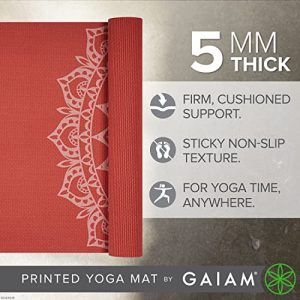 Gaiam Non-Slip Yoga Mat: Enhanced Yoga Experience