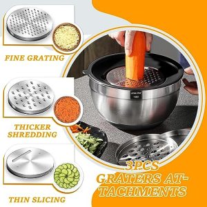Umite Chef 26Pcs Stainless Steel Mixing Bowls Set