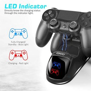 OIVO PS4 Controller Charger Dock Station