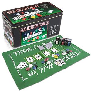 Gamie Texas Holdem Poker Game Set