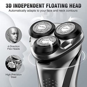 Electric Razor for Men – IPX7 Waterproof Shaver