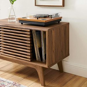 Modway Render Mid-Century Modern Vinyl Record Display Stand