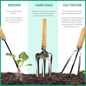 Stainless Steel Heavy Duty Gardening Tool Set – Complete Kit
