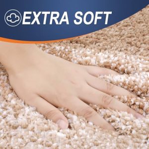 OLANLY Extra Soft Bathroom Rug Mat