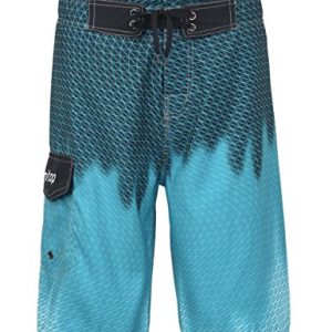 unitop Men's Quick Dry Hawaiian Swim Trunks