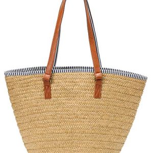 Epsion Straw Beach Bags Tote