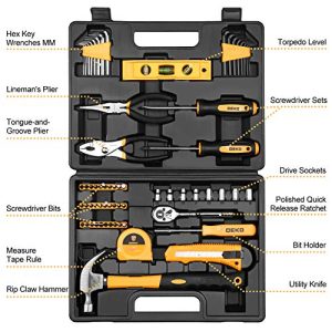 DEKOPRO 65-Piece Tool Set – Perfect Home Gift