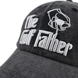 The Golf Father Baseball Cap – Funny Adjustable Hat