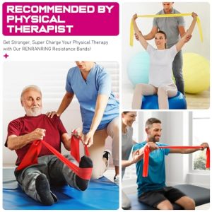 Complete Resistance Bands Set: Ideal for Workouts & Therapy