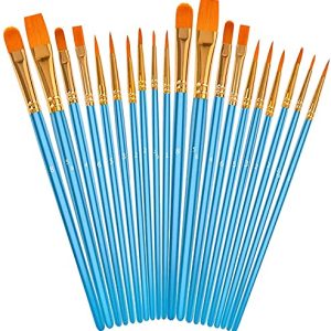 Soucolor Acrylic Paint Brushes Set – 20Pcs