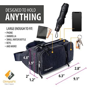 OlimpiaFit Anti-Theft Fanny Pack: Secure Travel Companion