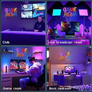 Neon Game Room Sign